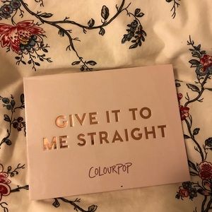 Colourpop Give It To Me Straight Palette